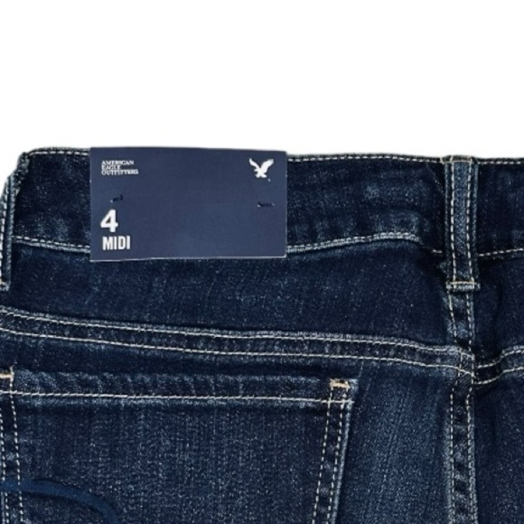 American Eagle Outfitters Jean Shorts Size 4 NEW - Picture 3 of 9